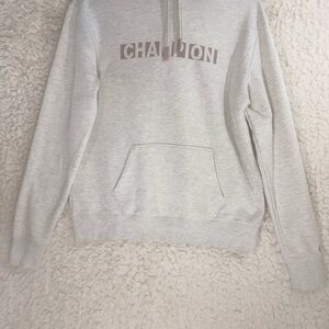Champion Hoodie Cream Color